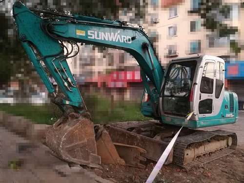 辽宁出售转让二手4800小时2010年山河智能SWE90N9挖掘机