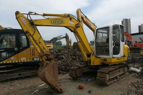 吉林出售转让二手14000小时2007年福田雷沃FR60挖掘机