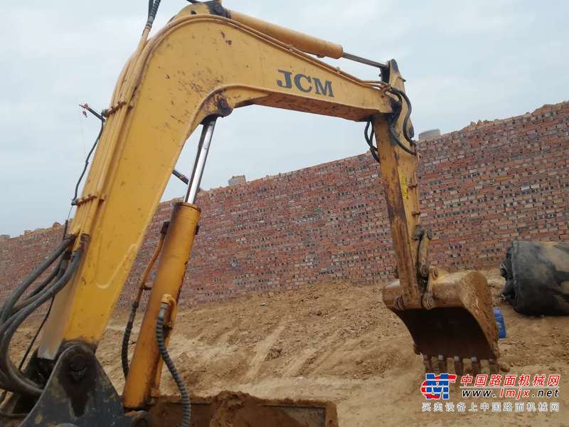 山东出售转让二手7235小时2012年山重建机JCM906D挖掘机