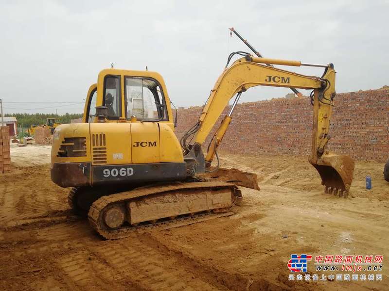 山东出售转让二手7235小时2012年山重建机JCM906D挖掘机