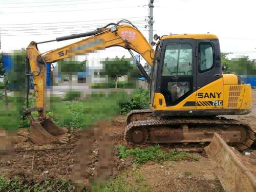 云南出售转让二手6800小时2010年三一重工SY75C挖掘机