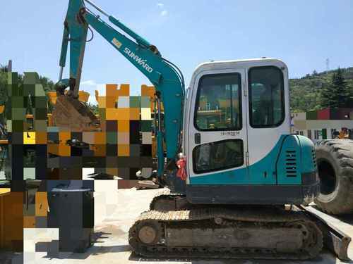 甘肃出售转让二手5500小时2010年山河智能SWE50N9挖掘机