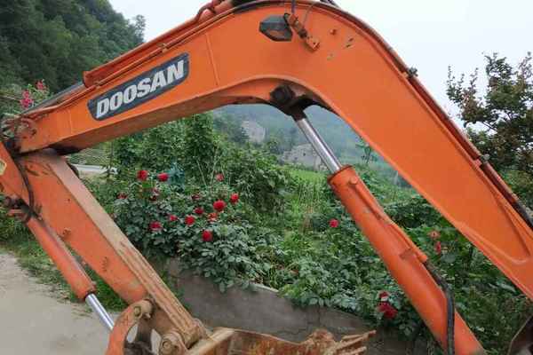湖北出售转让二手7800小时2010年斗山DH60挖掘机