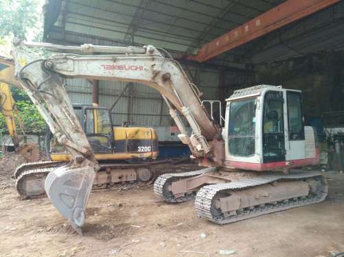 四川出售转让二手5000小时2013年竹内TB1135C挖掘机