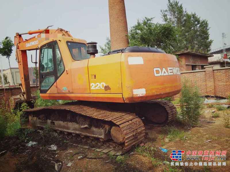 黑龙江出售转让二手14253小时2003年斗山DH220挖掘机