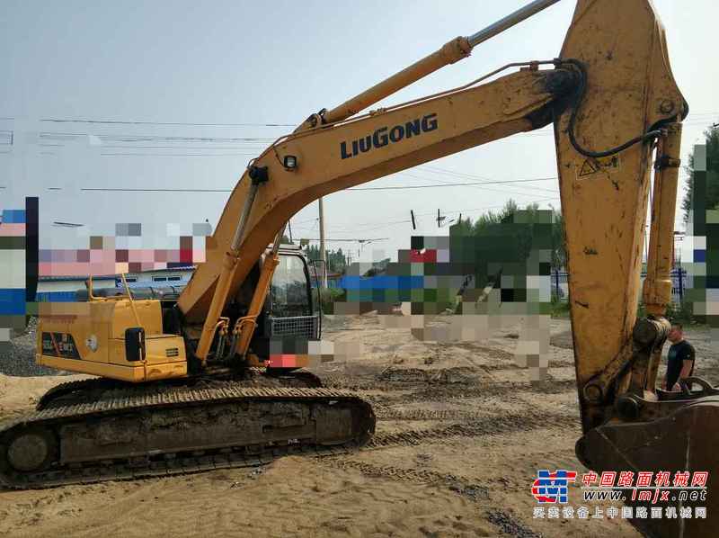 黑龙江出售转让二手9200小时2010年柳工CLG925LC挖掘机
