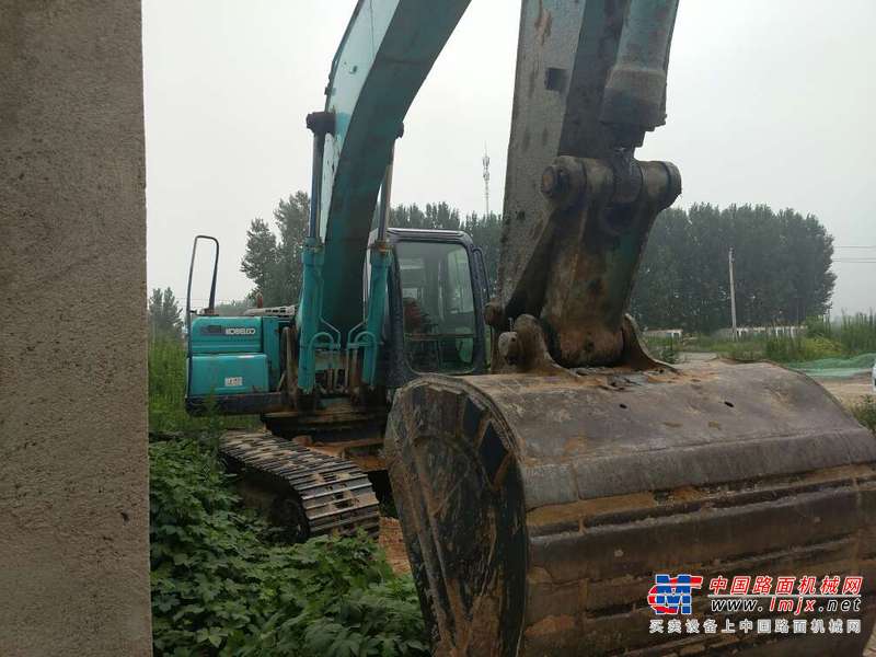 河南出售转让二手8694小时2009年神钢SK260LC挖掘机