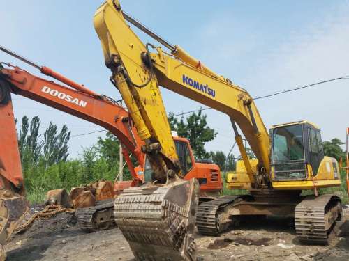 宁夏出售转让二手7000小时2011年小松PC300LC挖掘机