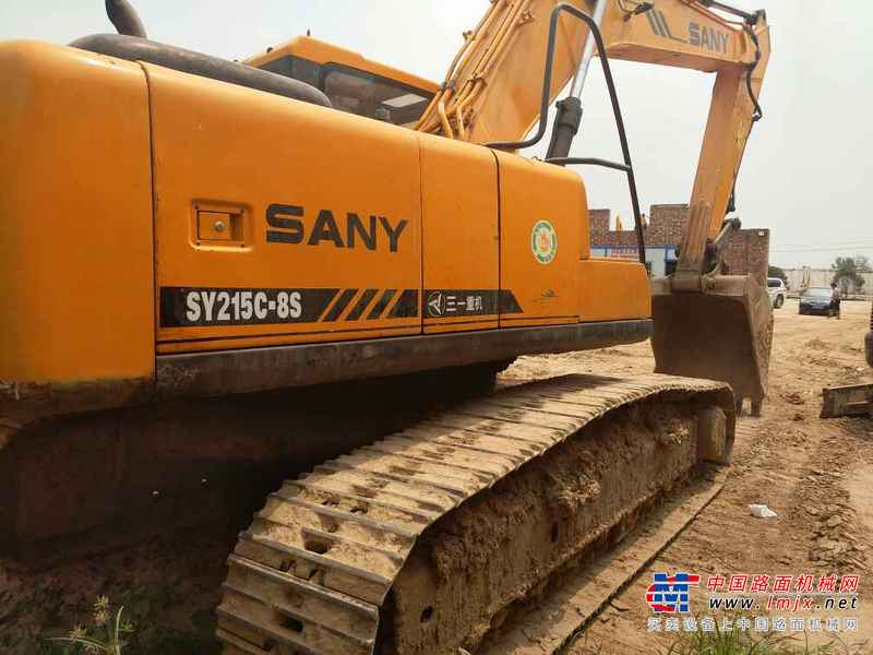 河南出售转让二手4369小时2010年三一重工SY215C挖掘机