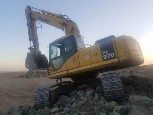 内蒙古出售转让二手15000小时2010年小松PC270LC挖掘机