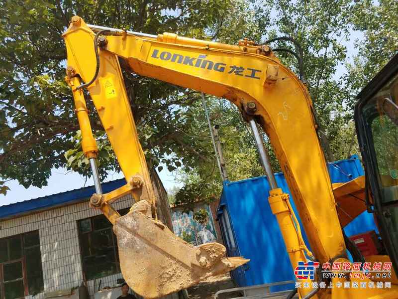 河北出售转让二手2600小时2013年龙工LG6085挖掘机