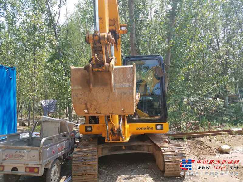 河北出售转让二手2600小时2013年龙工LG6085挖掘机