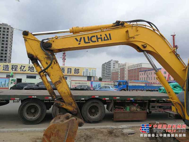 吉林出售转让二手5000小时2010年玉柴YC85挖掘机
