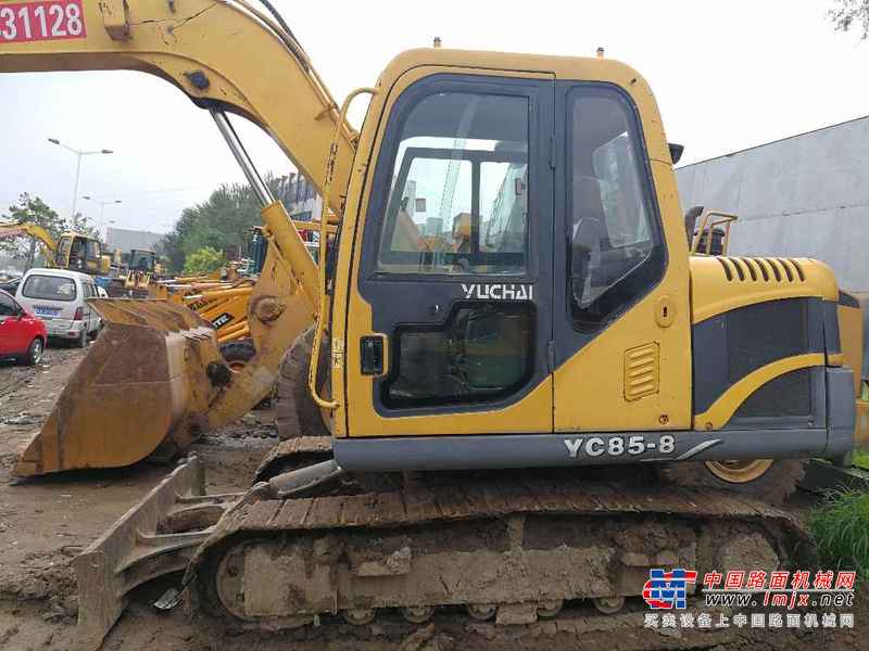 吉林出售转让二手5000小时2011年玉柴YC85挖掘机
