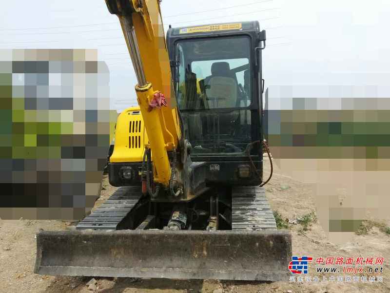 山西出售转让二手8500小时2013年现代R55挖掘机