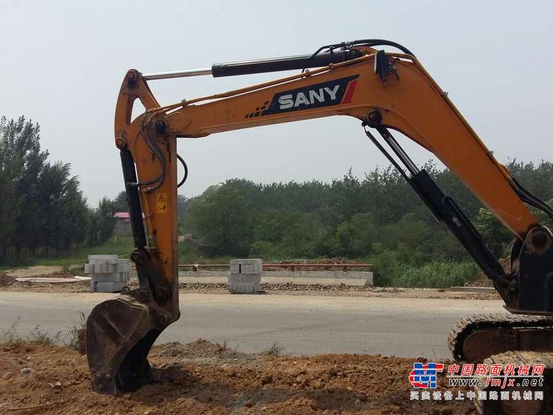河北出售转让二手2700小时2015年三一重工SY55C挖掘机