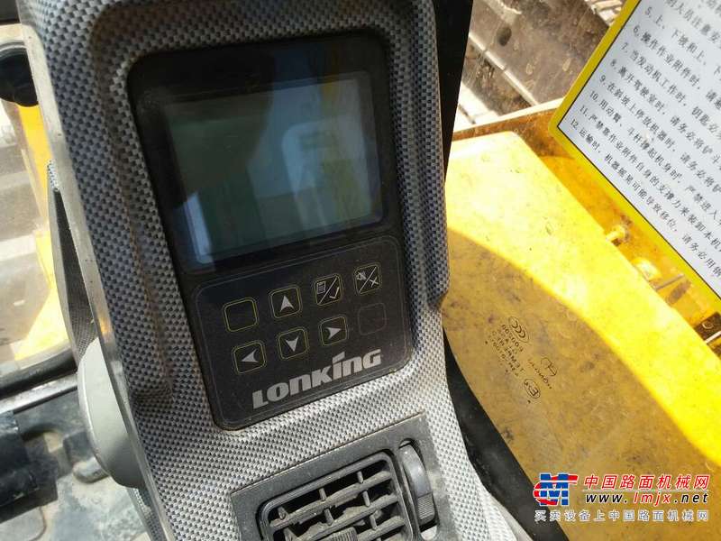 陕西出售转让二手3500小时2012年龙工LG6065挖掘机
