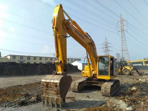 辽宁出售转让二手24000小时2008年现代R225挖掘机