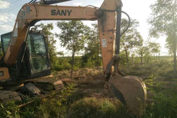 宁夏出售转让二手5300小时2012年三一重工SY75C挖掘机