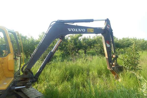 山西出售转让二手5800小时2011年沃尔沃EC55BPRO挖掘机
