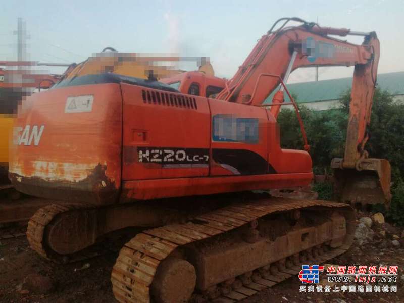 河南出售转让二手11000小时2007年大宇DH220LC挖掘机