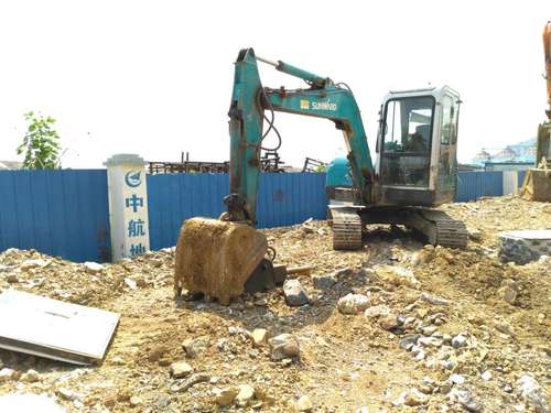 辽宁出售转让二手9800小时2009年山河智能SWE50H挖掘机