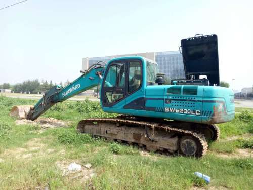 陕西出售转让二手3500小时2011年山河智能SWE230LC挖掘机