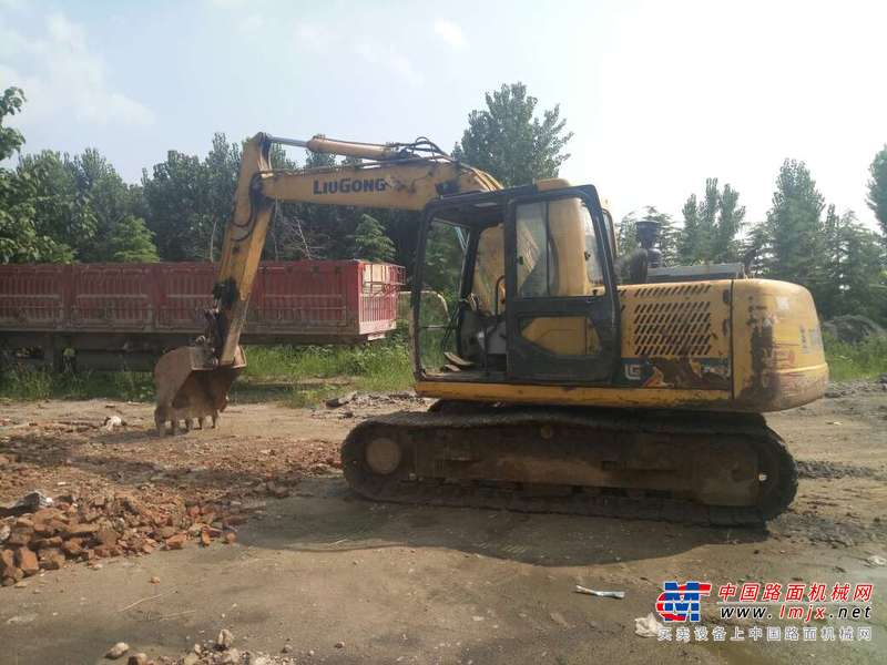 山东出售转让二手9000小时2010年柳工CLG915C挖掘机