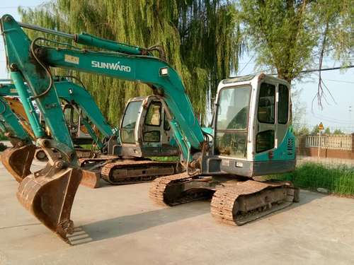 山东出售转让二手6000小时2011年山河智能SWE60N9挖掘机