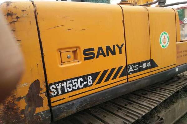 河北出售转让二手9680小时2011年三一重工SY155挖掘机