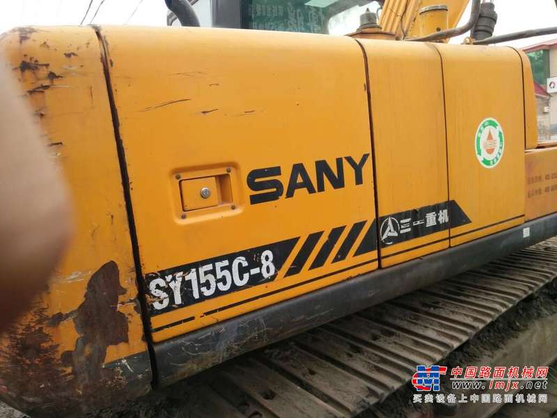 河北出售转让二手9680小时2011年三一重工SY155挖掘机
