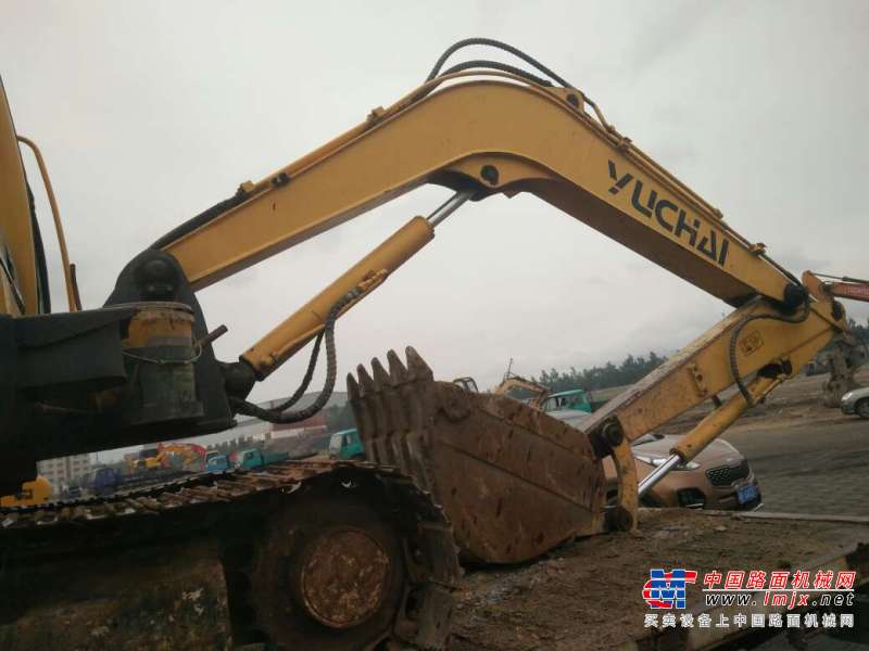 内蒙古出售转让二手5000小时2013年玉柴YC60挖掘机