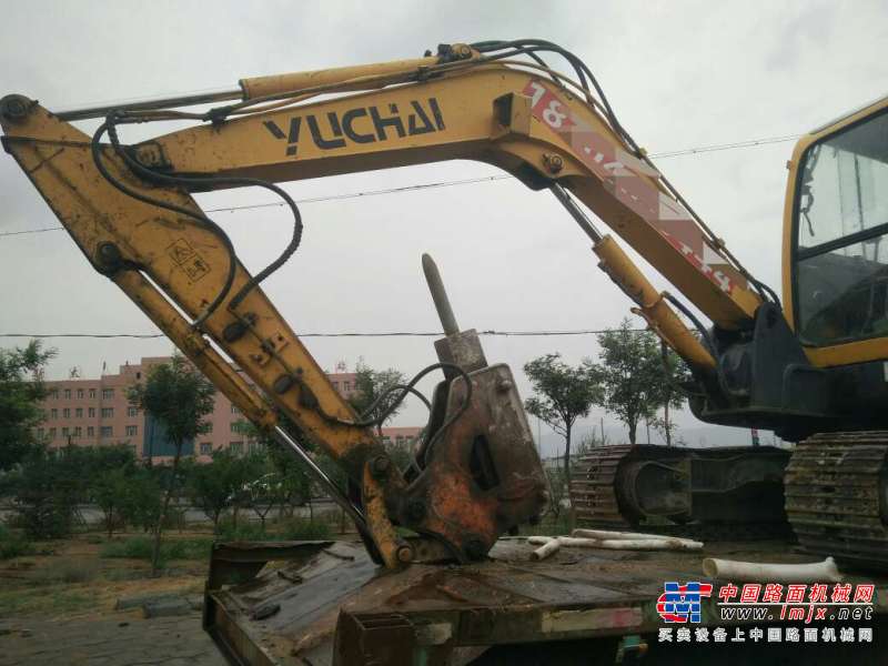 内蒙古出售转让二手8000小时2011年玉柴YC60挖掘机