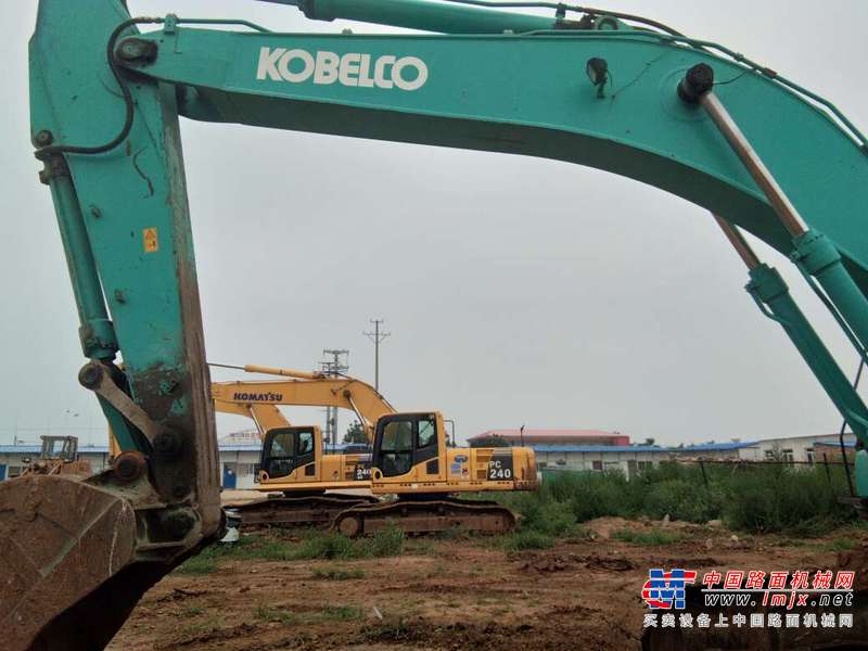 河北出售转让二手7500小时2012年神钢SK350LC挖掘机