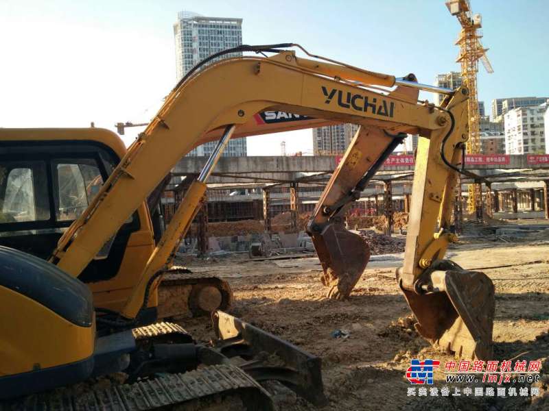 安徽出售转让二手9000小时2011年玉柴YC85挖掘机