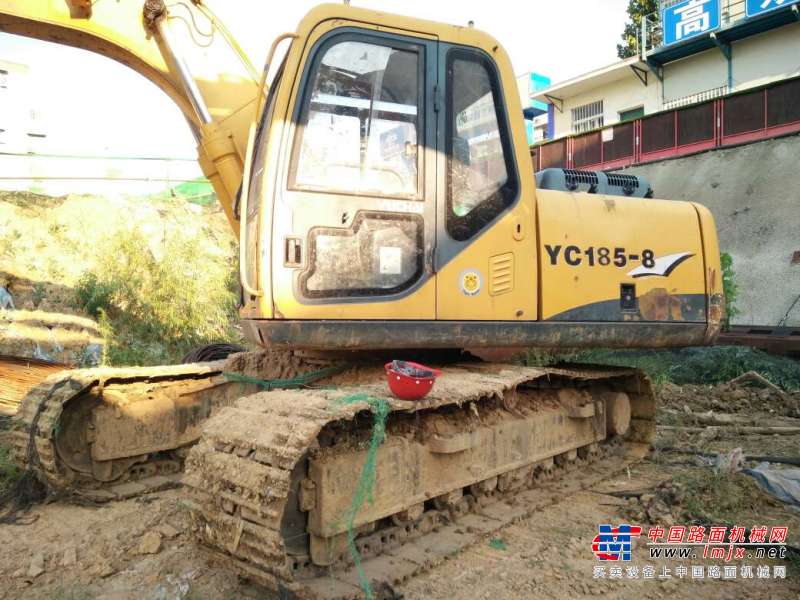 安徽出售转让二手258小时2010年玉柴YC135挖掘机