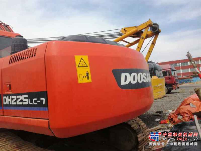 宁夏出售转让二手17000小时2007年斗山DH220挖掘机