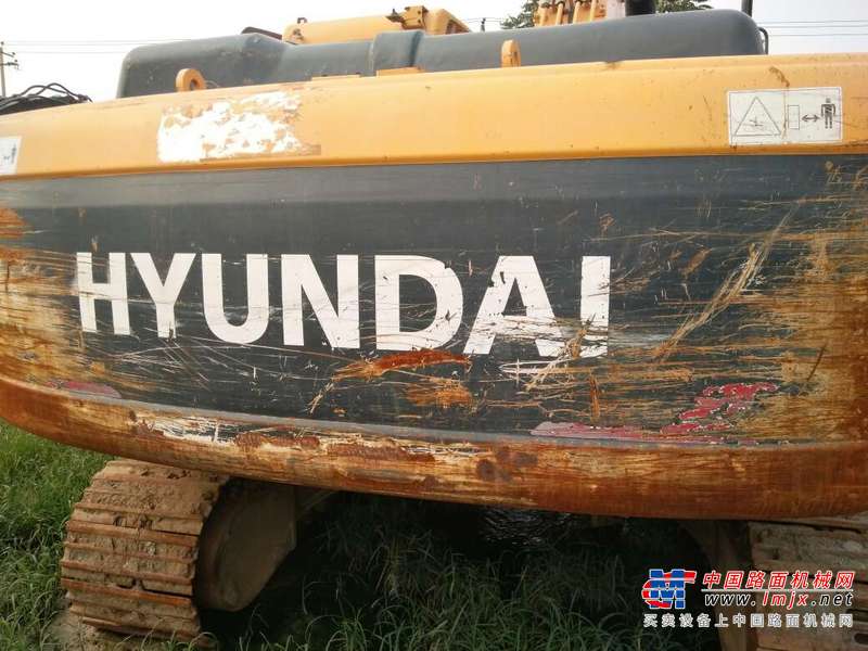 河北出售转让二手8100小时2010年现代R265LC挖掘机