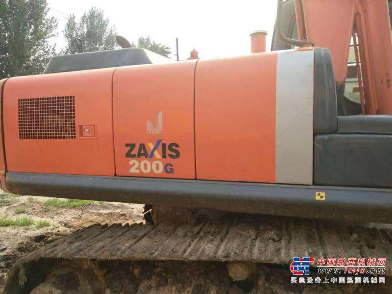 河北出售转让二手7500小时2011年日立ZX200挖掘机