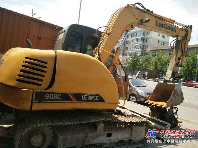 辽宁出售转让二手10000小时2008年柳工907C挖掘机