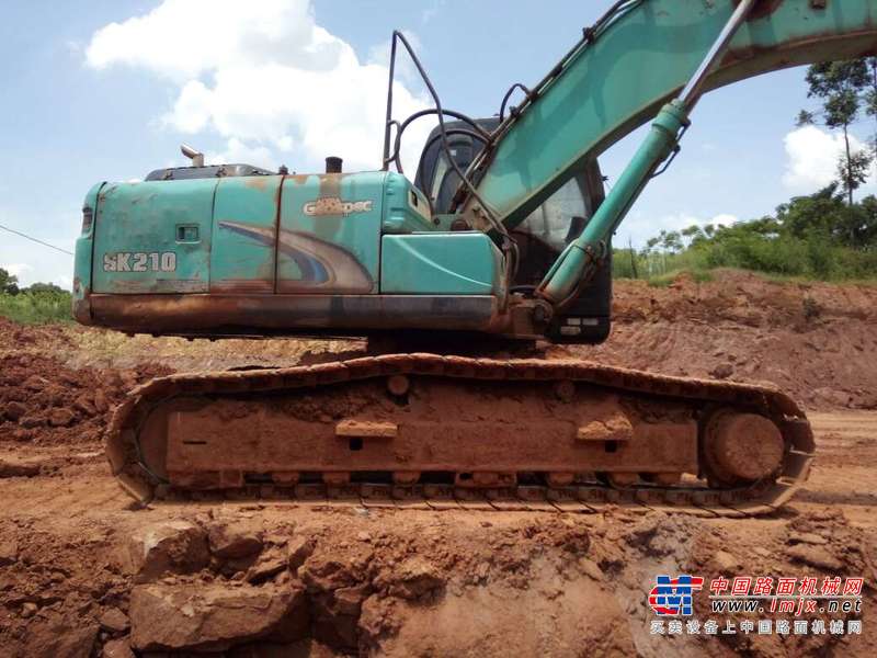 江西出售转让二手12000小时2008年神钢SK210LC挖掘机