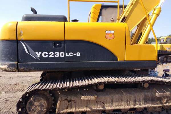 内蒙古出售转让二手14000小时2009年玉柴YC230LC挖掘机