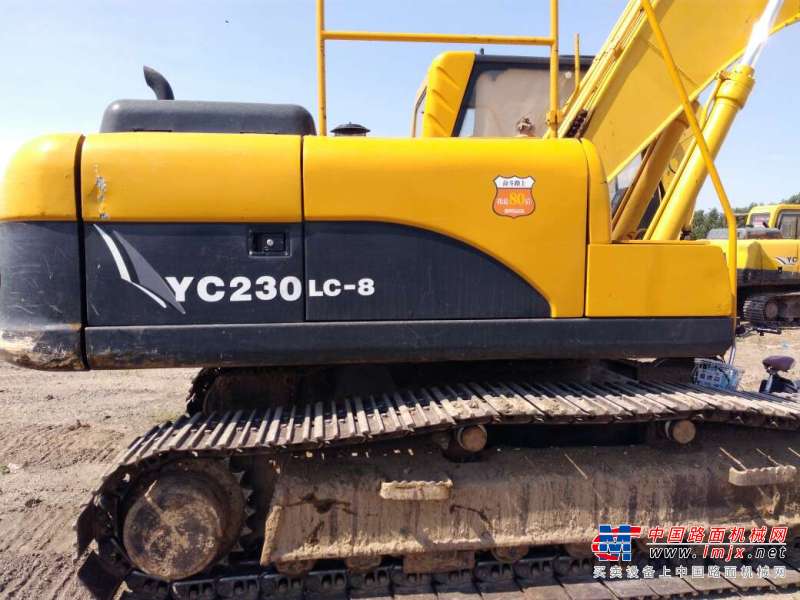 内蒙古出售转让二手14000小时2009年玉柴YC230LC挖掘机
