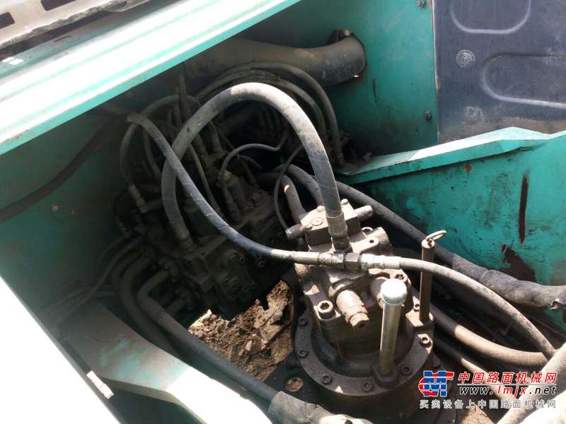 河北出售转让二手7600小时2010年神钢SK210LC挖掘机