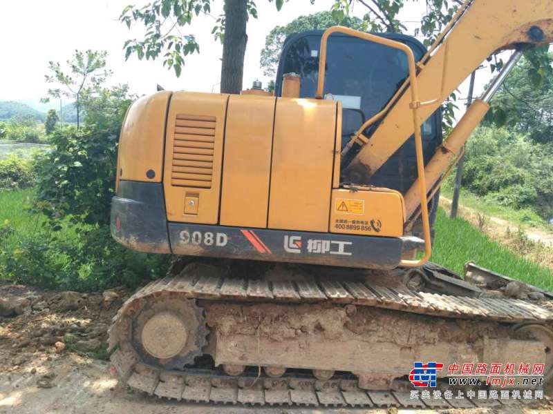 江西出售转让二手4300小时2015年柳工CLG908D挖掘机