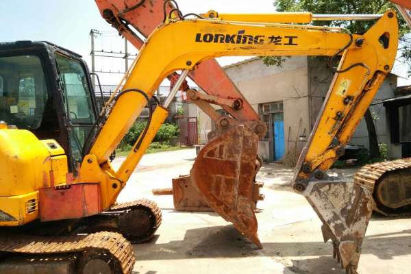 安徽出售转让二手5647小时2012年龙工LG6060D挖掘机