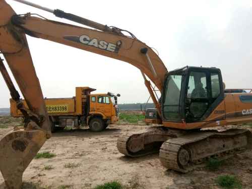 山东出售转让二手7500小时2011年凯斯CX210B挖掘机