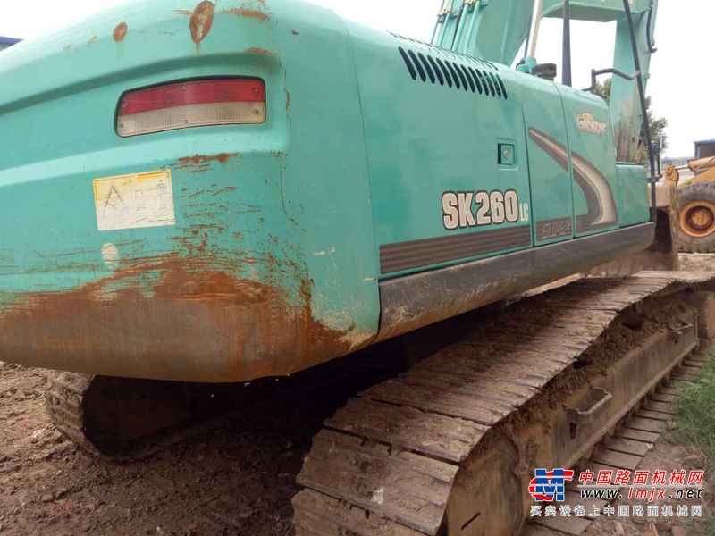 陕西出售转让二手3500小时2014年神钢SK260LC挖掘机