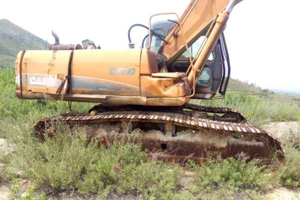 山西出售转让二手8000小时2003年凯斯CX210C挖掘机