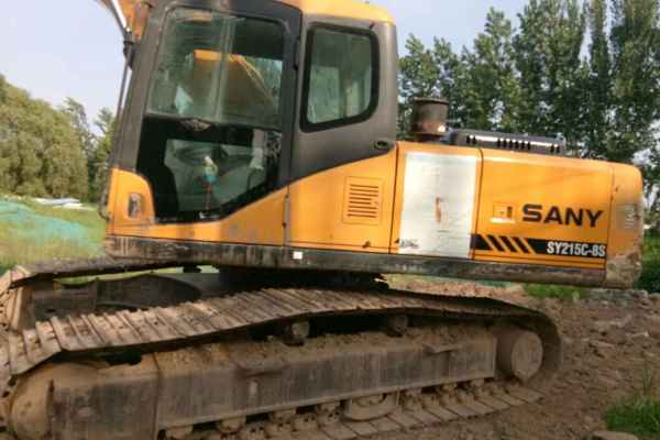 山东出售转让二手8000小时2010年三一重工SY215C挖掘机